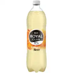 PLUS Royal Club Ginger beer 0% suiker aanbieding