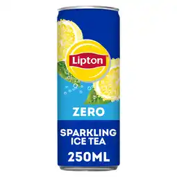 PLUS Lipton Ice tea sparkling zero aanbieding