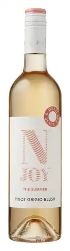 PLUS NJOY Pinot Grigio Blush aanbieding