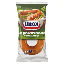 PLUS Unox Rookworst vegetarische aanbieding