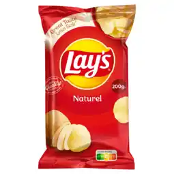 PLUS Lays Flatchips Naturel aanbieding