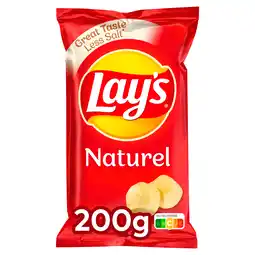 PLUS Lays Flatchips Naturel aanbieding