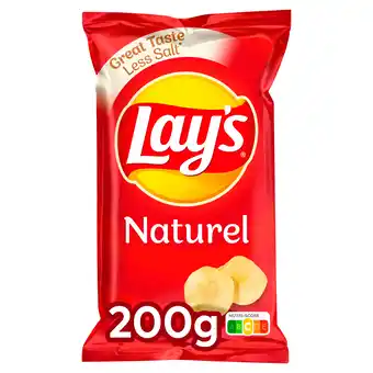 PLUS Lays Flatchips Naturel aanbieding