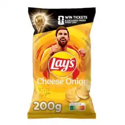 PLUS Lays Flatchips Cheese on aanbieding