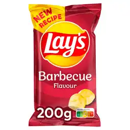 PLUS Lays Flatchips BBQ aanbieding