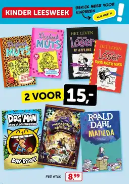 Boekenvoordeel Kinder Leesweek aanbieding