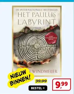 Boekenvoordeel Het Paulus Labyrint aanbieding