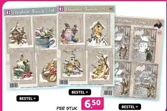 Boekenvoordeel Christmas Animals 04 Christmas Animals 03 Christmas Village 01 aanbieding