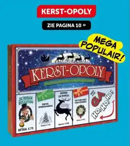 Boekenvoordeel Kerst-Opoly aanbieding