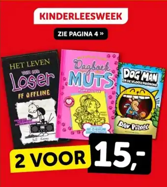 Boekenvoordeel Kinderleesweek aanbieding