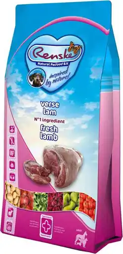 Intratuin Renske hondenbrokken Super Premium adult lam 6,5 kg aanbieding