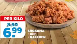Sahan Supermarkten Shoarma aanbieding