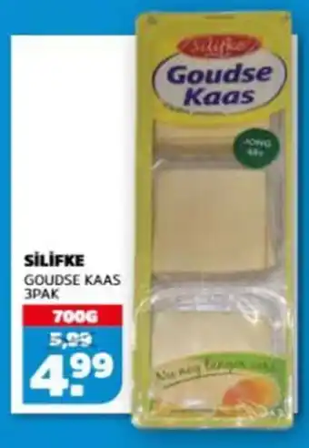 Sahan Supermarkten Si̇li̇fke Goudse Kaas aanbieding