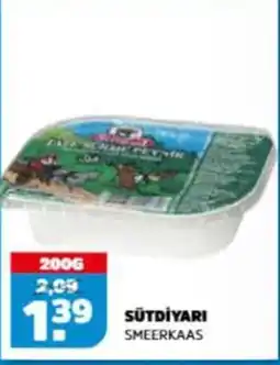 Sahan Supermarkten Sütdi̇yari Smeerkaas aanbieding