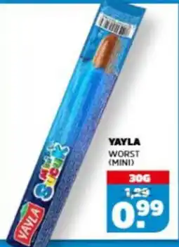 Sahan Supermarkten Yayla Worst (mini) aanbieding