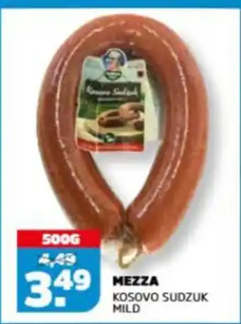 Sahan Supermarkten Mezza Kosovo Sudzuk mild aanbieding