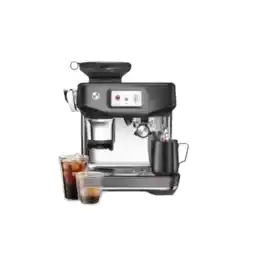 MediaMarkt Sage The Barista Touch Impress Cold Pistonmachine Black Stainless Steel aanbieding