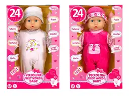 Lidl Bayer Design Piccolina First Words Baby pop (Bloemen) aanbieding