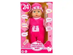 Lidl Bayer Design Piccolina First Words Baby pop (Bloemen) aanbieding