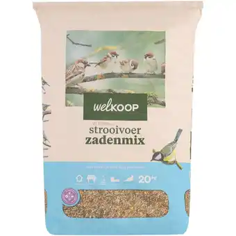 Welkoop Welkoop - Strooivoer met Zaden - Tuinvogelvoer - 20kg aanbieding