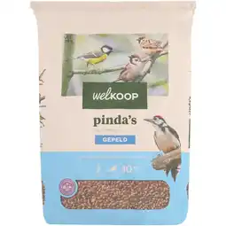 Welkoop Welkoop Gepelde Pinda's - Tuinvogelvoer - 10kg aanbieding