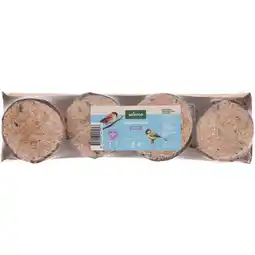 Welkoop Welkoop - Gevulde Kokosnoot - Tuinvogelvoer - 4stuks aanbieding