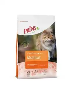 Welkoop Prins VitalCare Multicat- Kattenvoer - Gevogelte - 1,5kg aanbieding