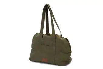 Welkoop Designed by Lotte Bundu - Draagtas Hond - Groen - 40x20x28 cm aanbieding