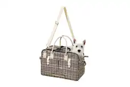 Welkoop Karlie Old English Style - Draagtas Hond - Beige Ruit - 43x24x29 cm aanbieding