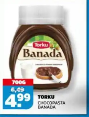 Sahan Supermarkten Torku Chocopasta Banada aanbieding