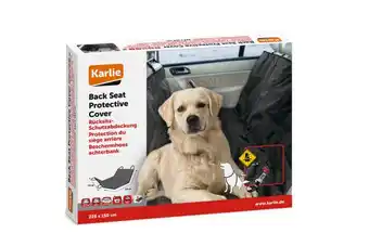 Welkoop Karlie - Hondendeken Auto - Achterbank - Zwart - 220x150 cm aanbieding