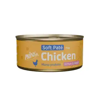 Welkoop Prins Soft Paté - Kattenvoer - Kip - 70gram aanbieding