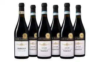 Wijnvoordeel San Tanaro Mixpakket (5 x Nebbiolo & 1 x Barolo) aanbieding