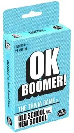 Bol.com OK Boomer Pocket Kaart Spel 1 stuk aanbieding