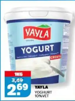 Sahan Supermarkten Yayla Yoghurt aanbieding