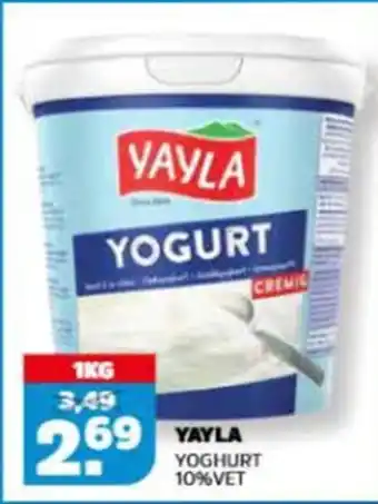 Sahan Supermarkten Yayla Yoghurt aanbieding