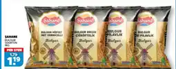 Sahan Supermarkten Şahane Bulgur Soorten aanbieding