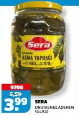 Sahan Supermarkten Sera Druivenbladeren aanbieding