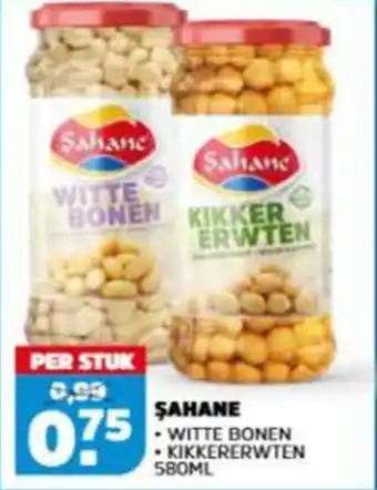 Sahan Supermarkten Şahane Witte bonen Kikkererwten aanbieding