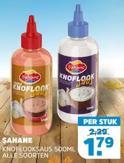 Sahan Supermarkten Şahane Knoflooksaus aanbieding