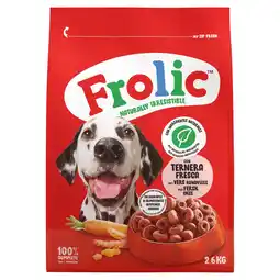 Pets Place Frolic Droog Rund - Hondenvoer - 2.6 kg aanbieding