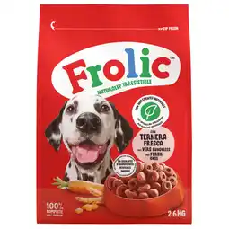 Pets Place Frolic Droog Rund - Hondenvoer - 2.6 kg aanbieding