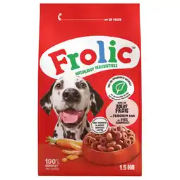 Pets Place Frolic Droog - Hondenvoer - Rund 1.5 kg aanbieding