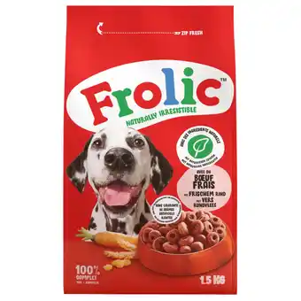 Pets Place Frolic Droog - Hondenvoer - Rund 1.5 kg aanbieding