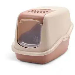 Pets Place Savic Nestor Tuscany - Kattenbak - 56x39x38.5 cm Roze aanbieding