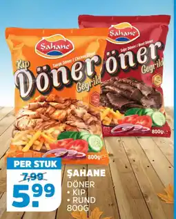 Sahan Supermarkten Şahane Döner aanbieding