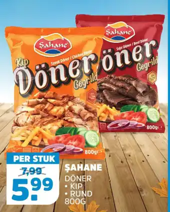 Sahan Supermarkten Şahane Döner aanbieding