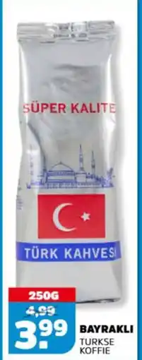 Sahan Supermarkten Bayrakli Turkse Koffie aanbieding