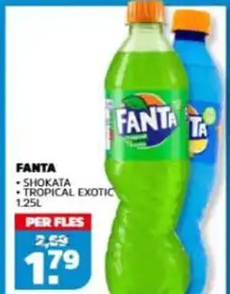 Sahan Supermarkten Fanta aanbieding