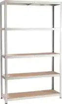 Praxis Sencys opbergrek Strong H176xL120xD40cm Gegalvaniseerd staal aanbieding
